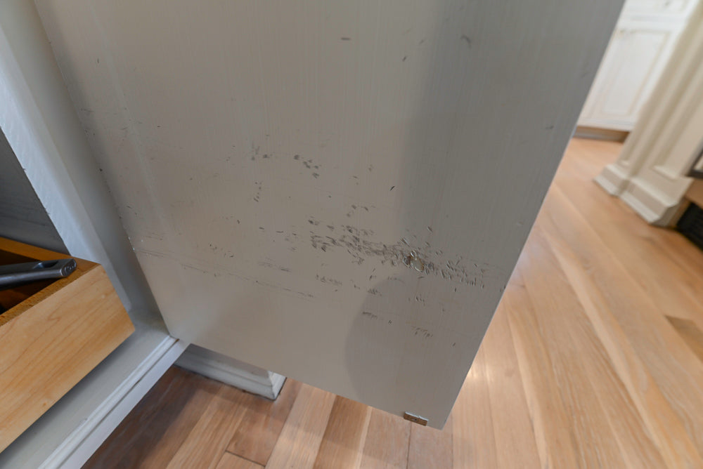 Custom Traditional Cream Kitchen with Island, Granite Countertops and 48" Range