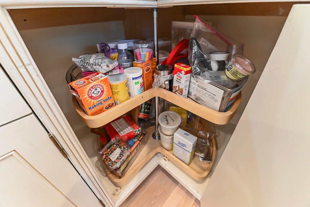 Custom Traditional Cream Kitchen with Island, Granite Countertops and 48" Range