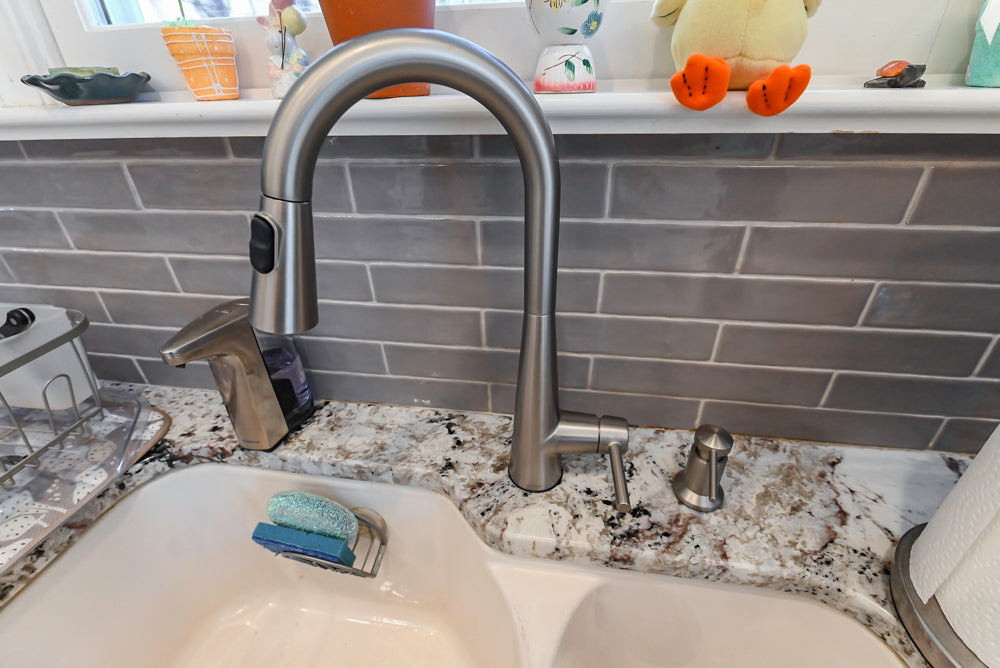 Custom Traditional Cream Kitchen with Island, Granite Countertops and 48" Range