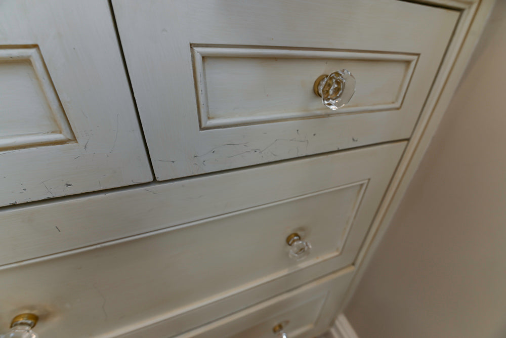 Custom Traditional Cream Kitchen with Island, Granite Countertops and 48" Range