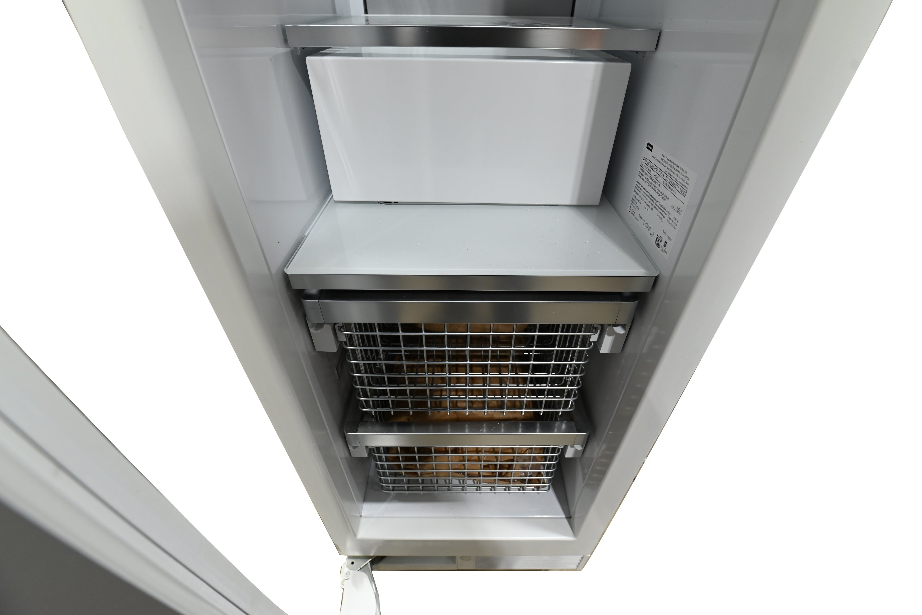 Miele F 2412 Vi 18" Stainless Steel Paneled All Freezer Column