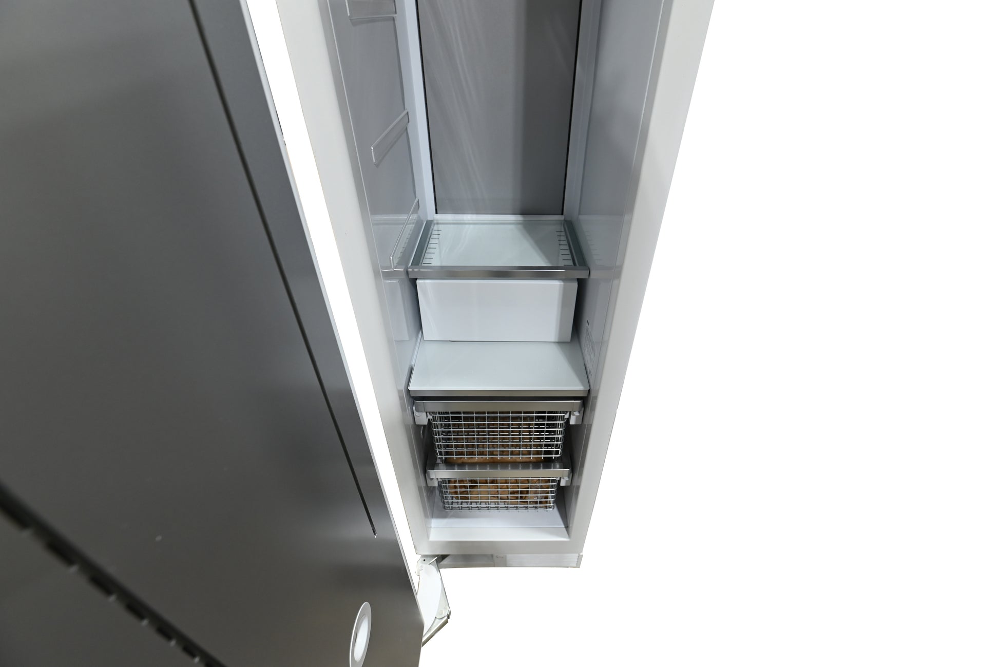 Miele F 2412 Vi 18" Stainless Steel Paneled All Freezer Column