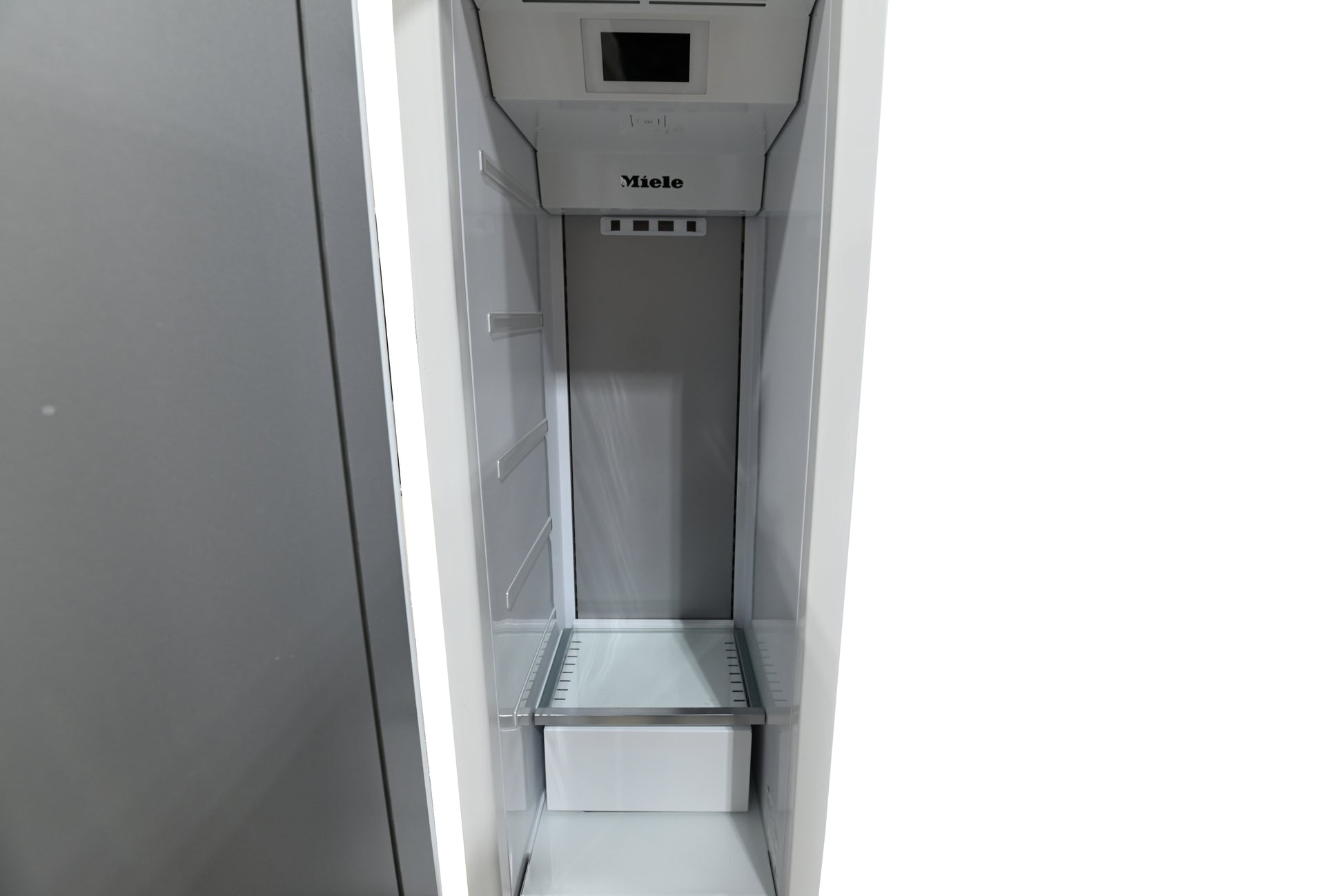 Miele F 2412 Vi 18" Stainless Steel Paneled All Freezer Column