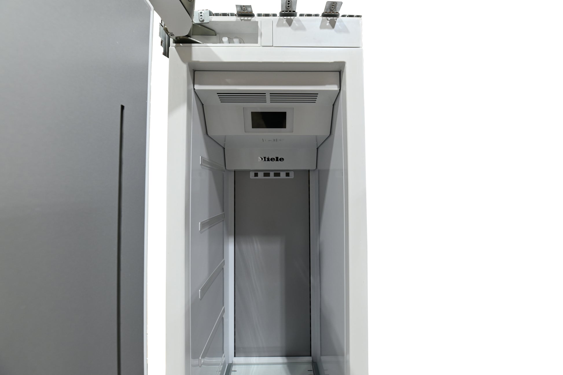 Miele F 2412 Vi 18" Stainless Steel Paneled All Freezer Column