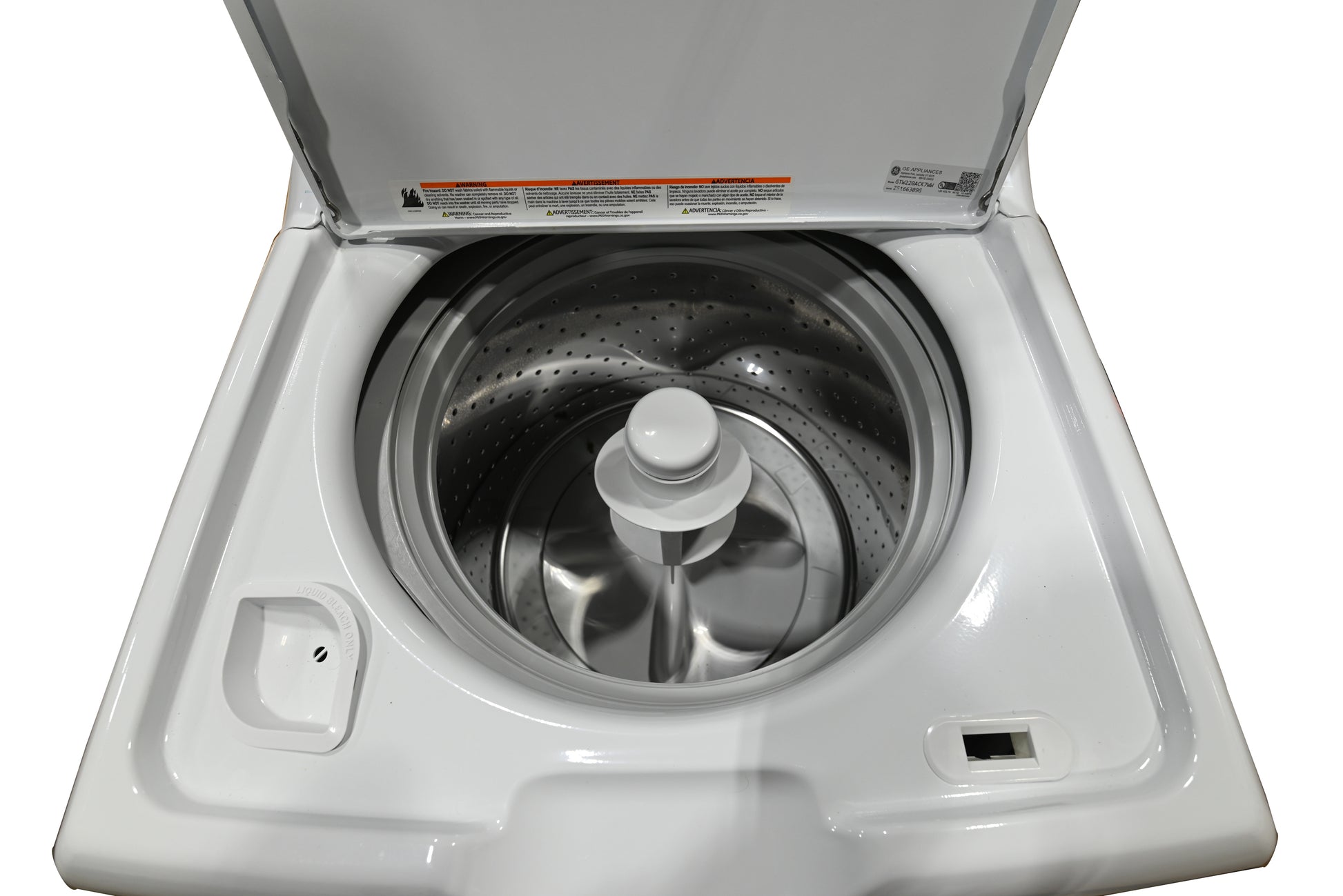 GE GTW220ACK7WW 27" White Top Load Washer