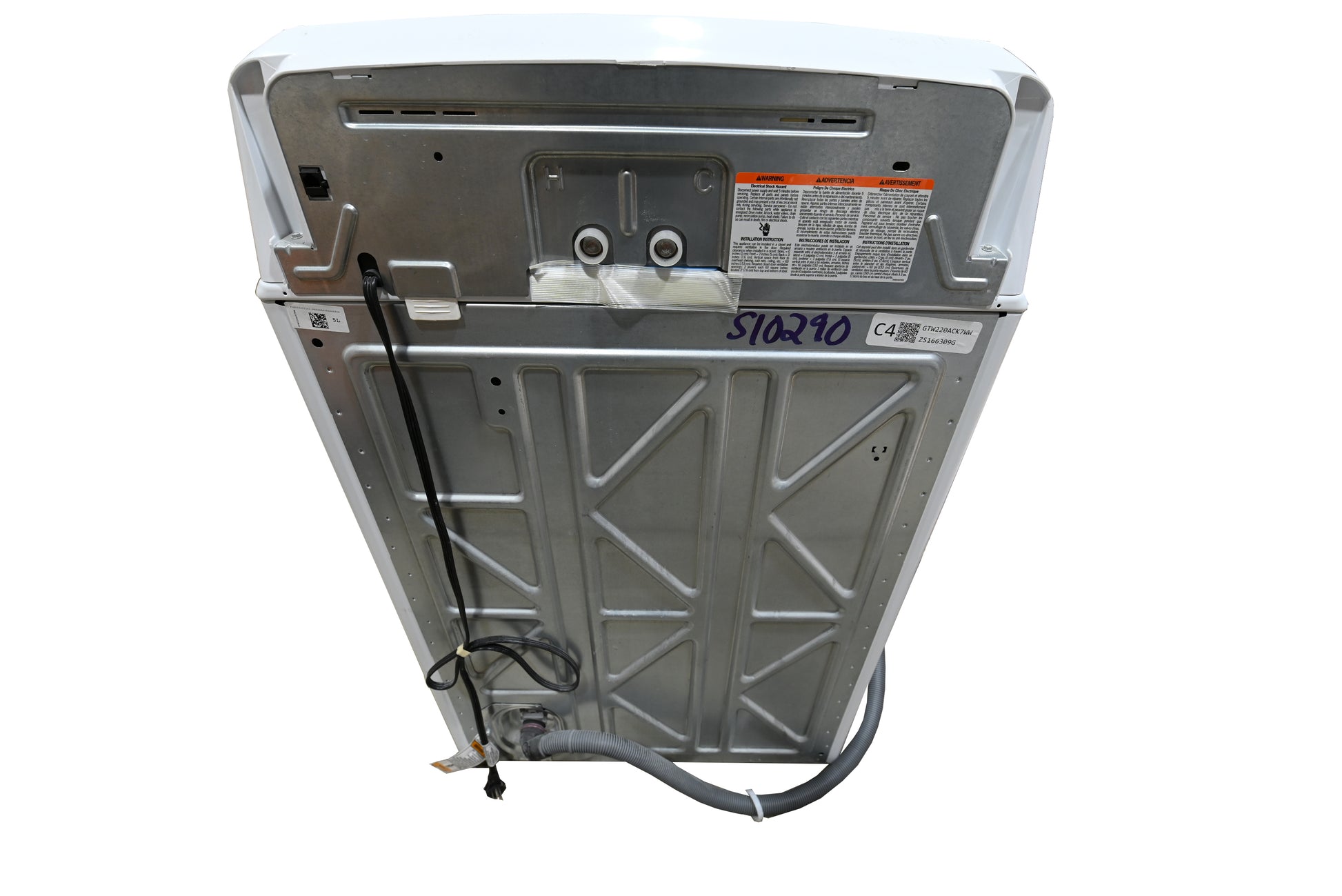 GE GTW220ACK7WW 27" White Top Load Washer