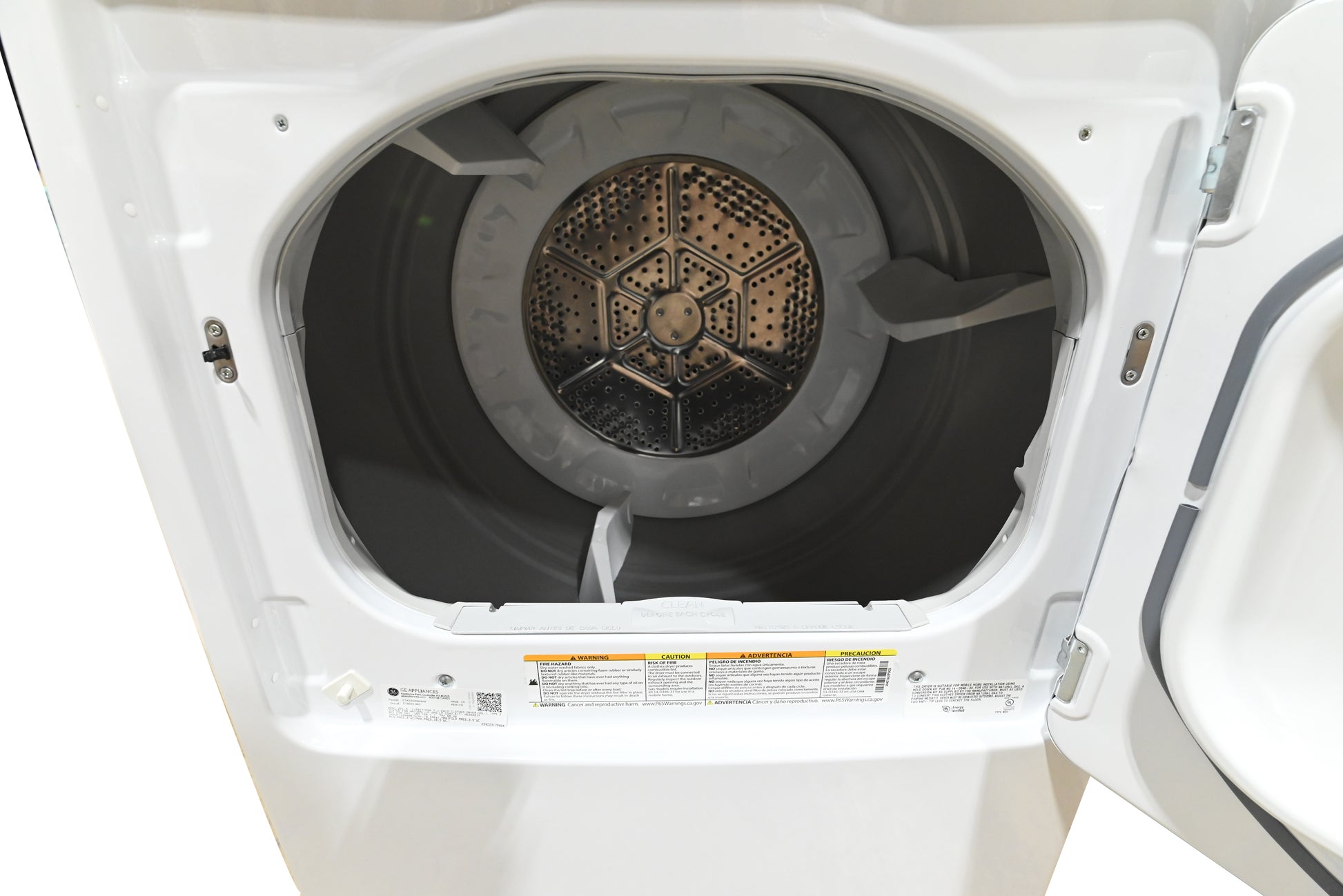 GE GTX22GASK0WW 27" White Gas Dryer