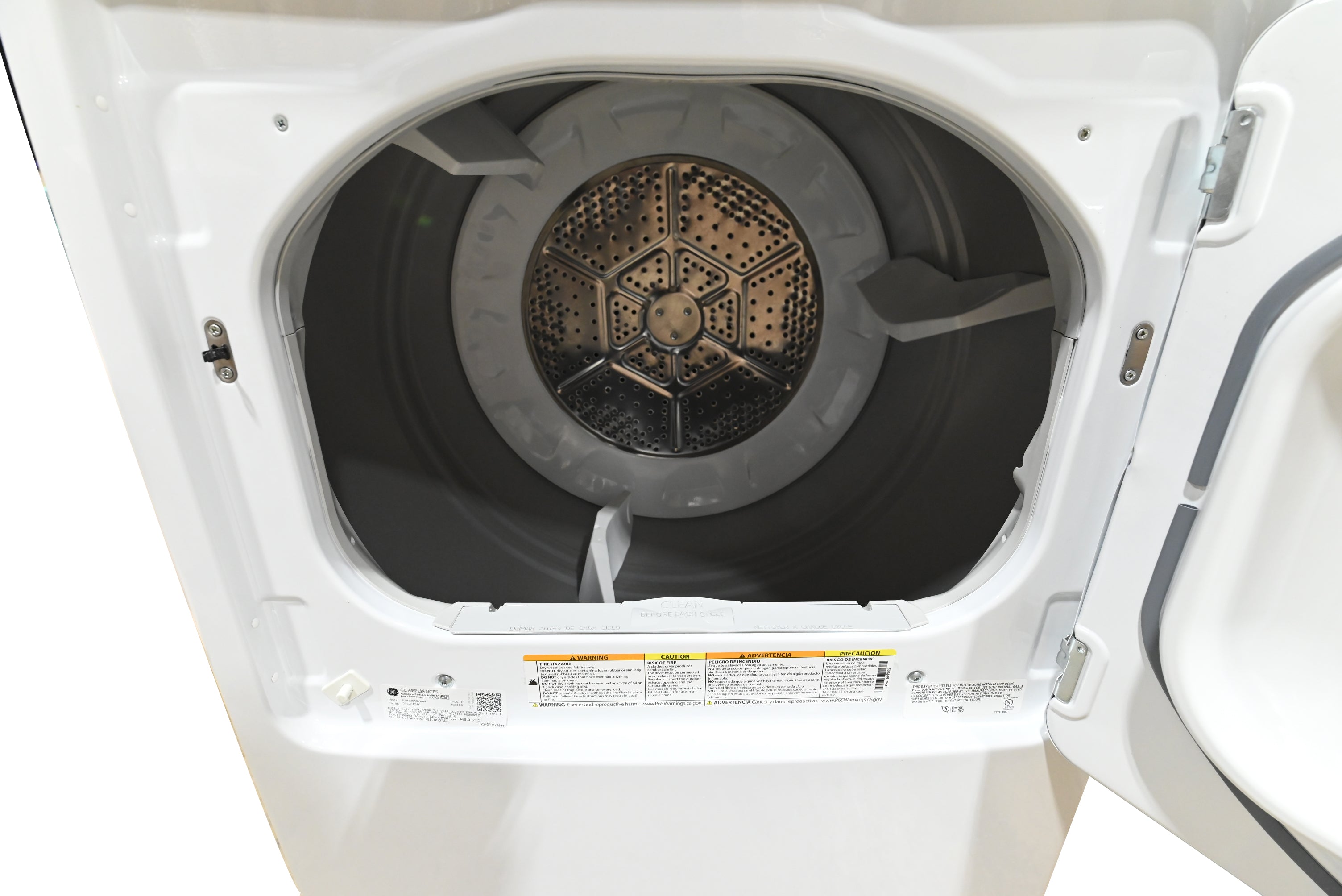 GE GTX22GASK0WW 27" White Gas Dryer