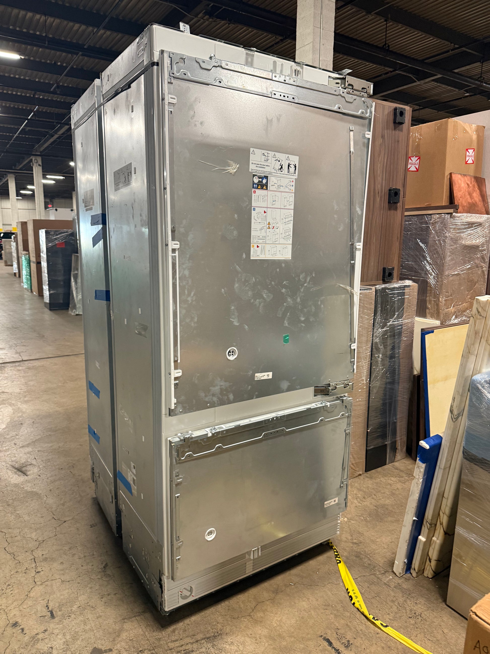 Gaggenau RB492704 36" Panel Ready Bottom Freezer Refrigerator