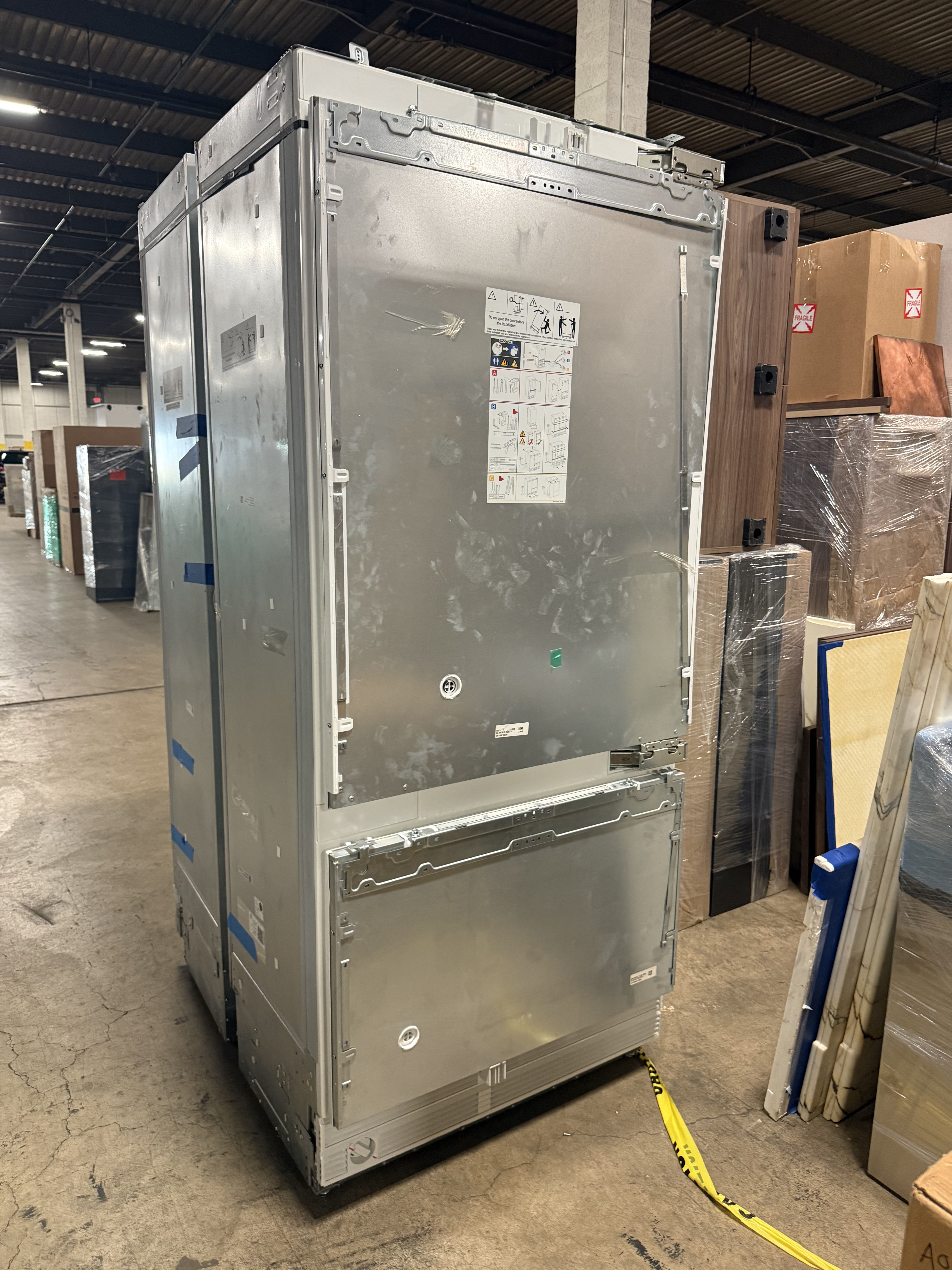 Gaggenau RB492704 36" Panel Ready Bottom Freezer Refrigerator