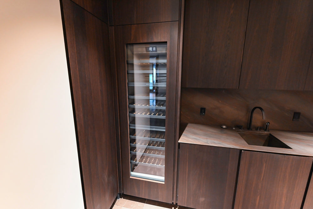 Gaggenau RW466764 24" Panel Ready Tri-Zone Tall Wine Cooler