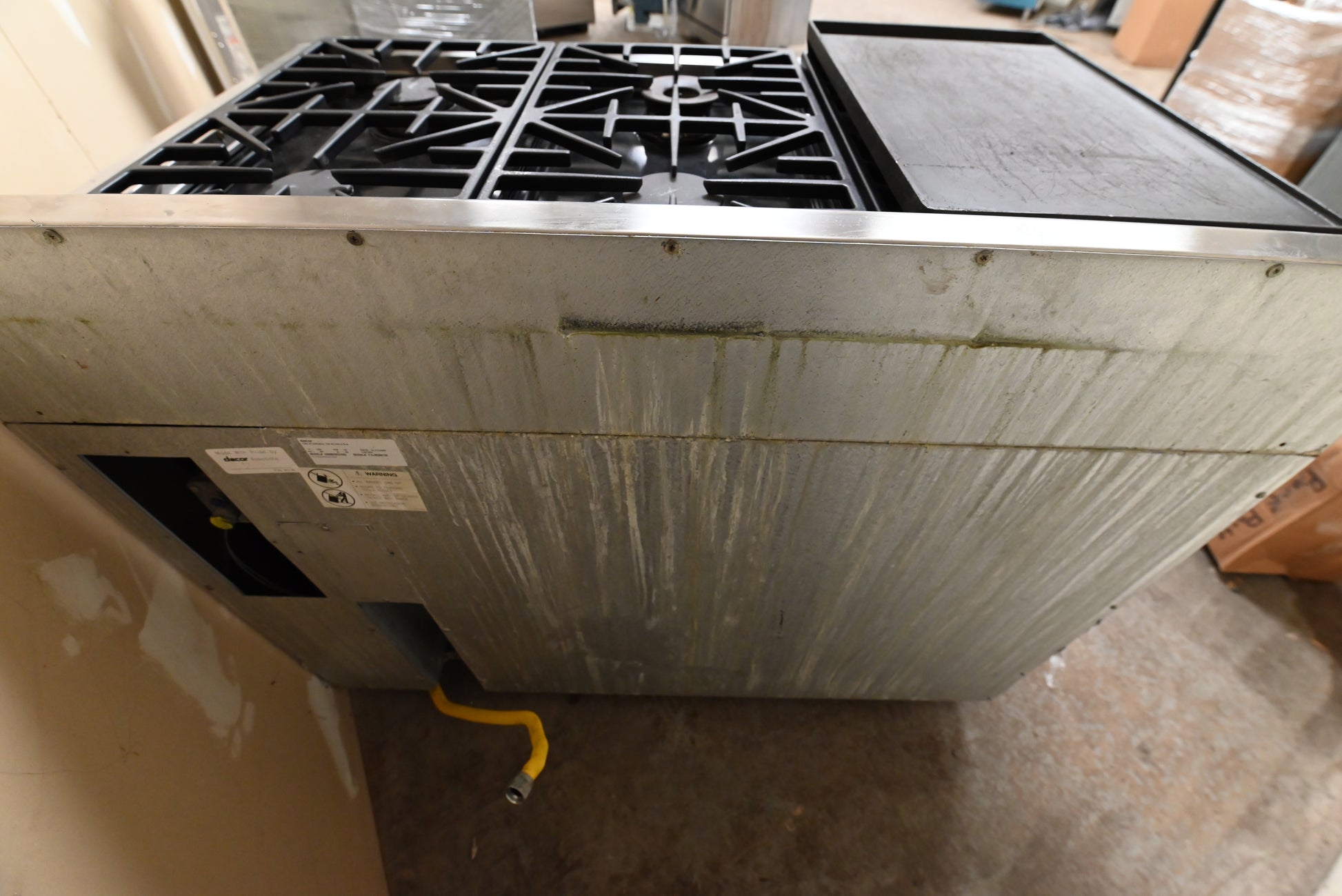 Dacor ER48DSCH 48" Stainless Steel Dual Fuel Range