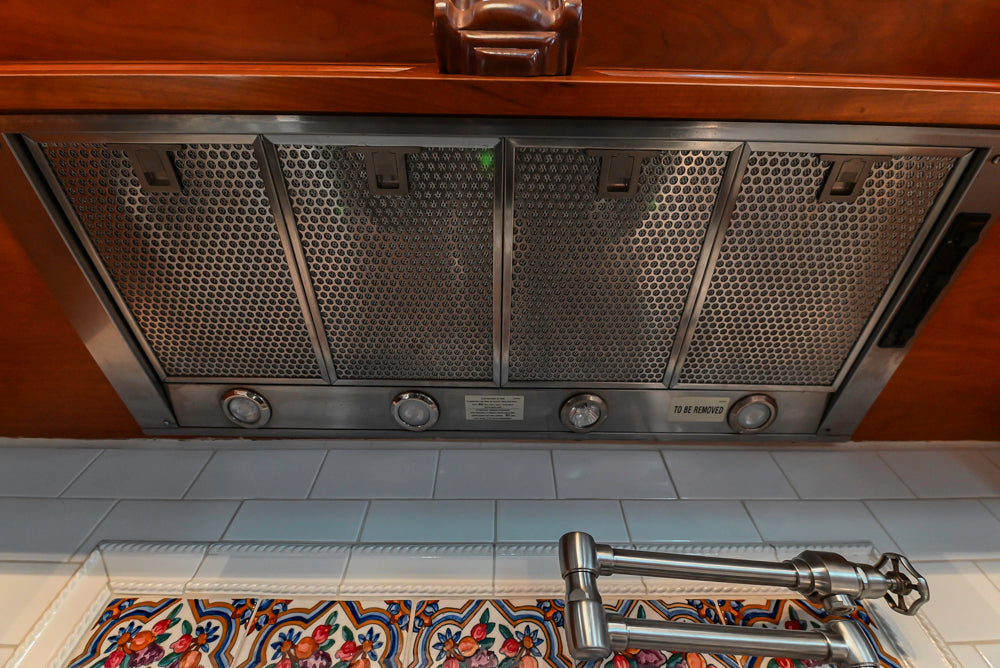 Plain & Fancy Traditional Wooden Kitchen with Island, Quartz Countertops & Appliances