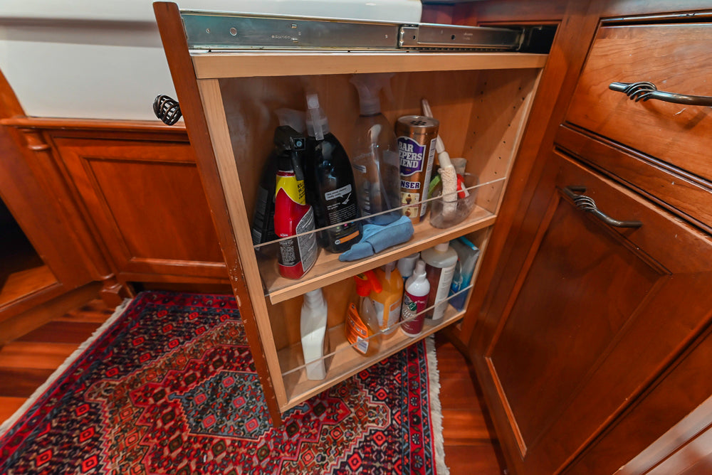 Plain & Fancy Traditional Wooden Kitchen with Island, Quartz Countertops & Appliances