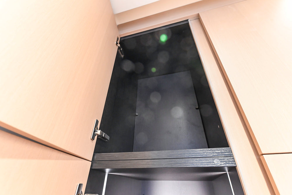 Molteni & C Dada Modern White Oak Kitchen with Marble Countertops & Gaggenau Appliances