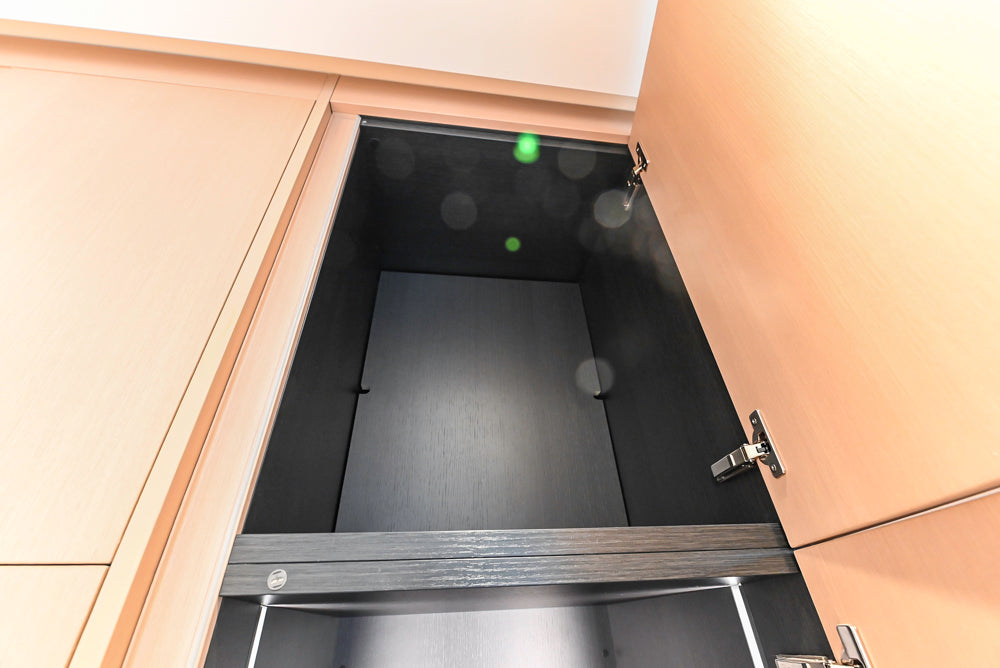 Molteni & C Dada Modern White Oak Kitchen with Marble Countertops & Gaggenau Appliances