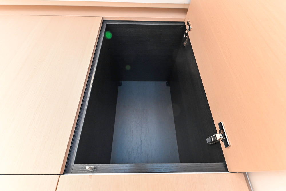 Molteni & C Dada Modern White Oak Kitchen with Marble Countertops & Gaggenau Appliances