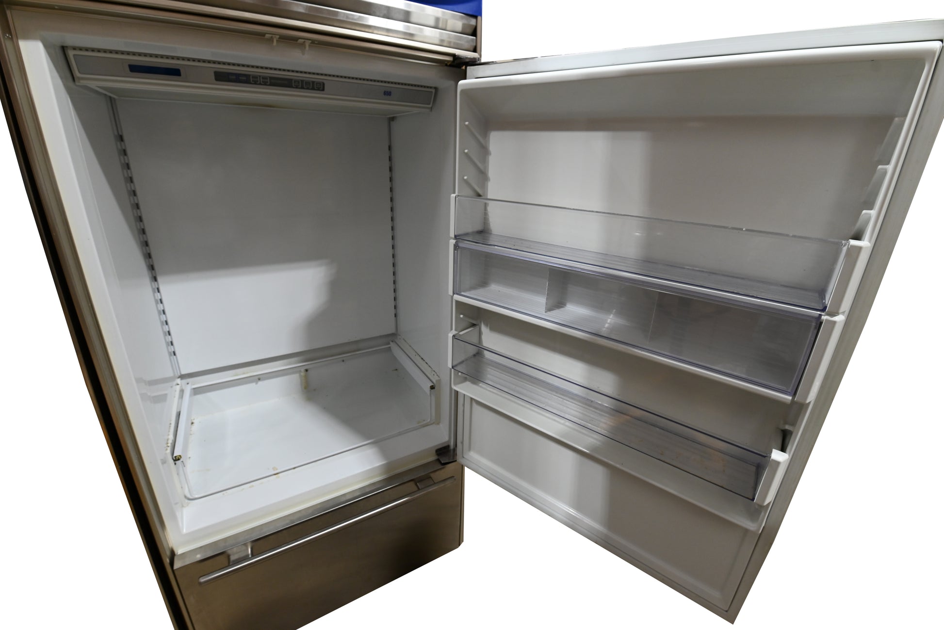 Sub-Zero 650/S 36" Stainless Steel Bottom Freezer Refrigerator