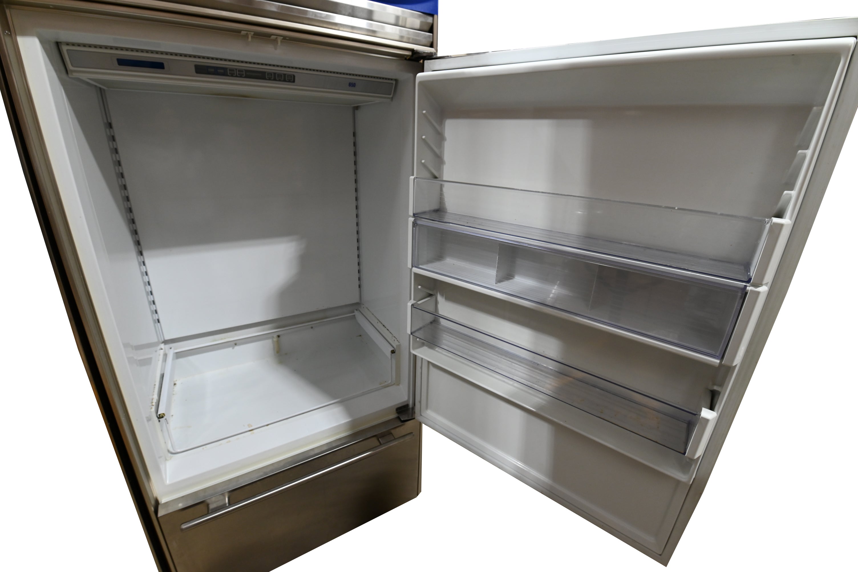 Sub-Zero 650/S 36" Stainless Steel Bottom Freezer Refrigerator