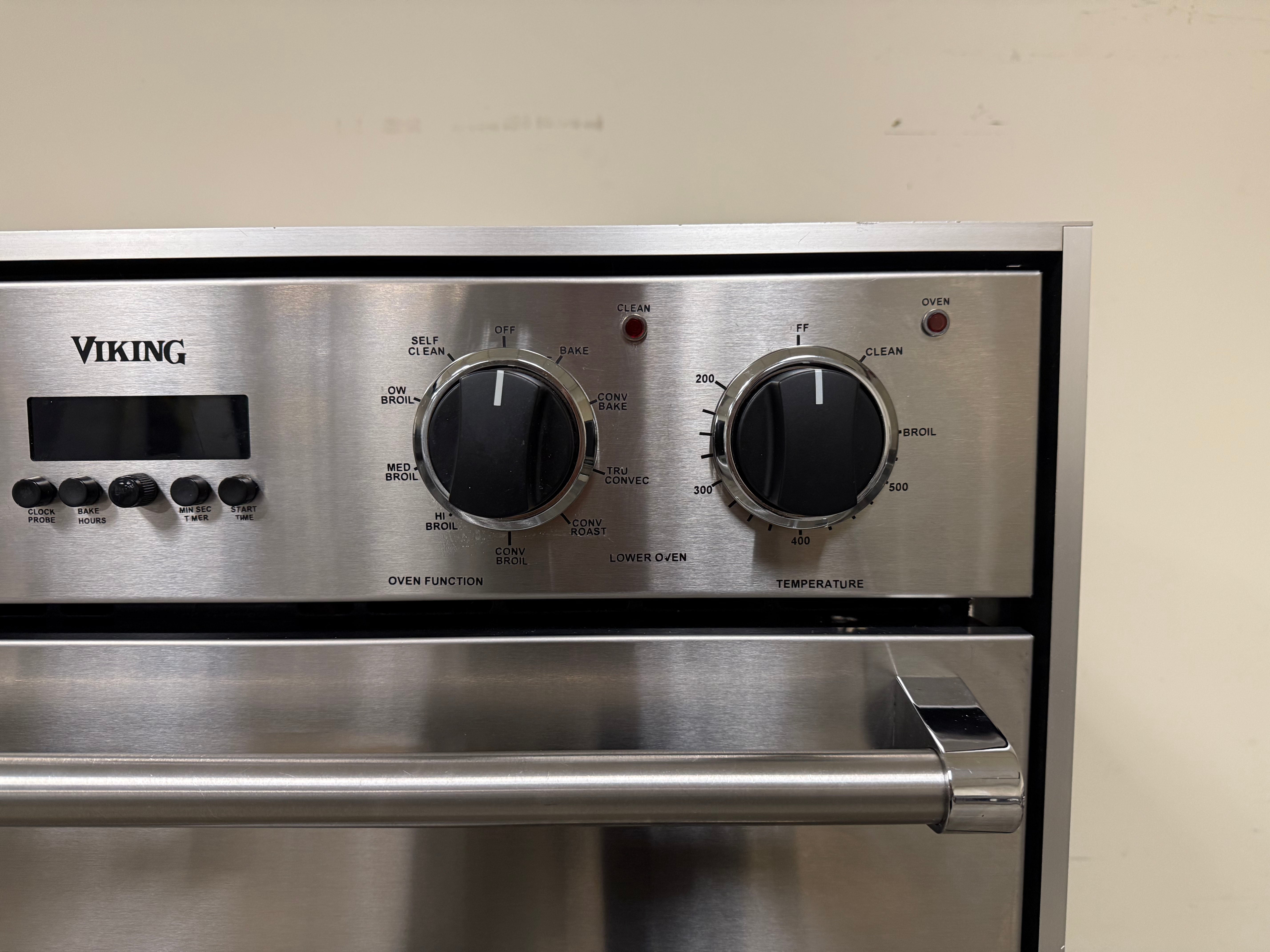 Viking VEDO530SS 30" Stainless Steel Electric Double Wall Oven