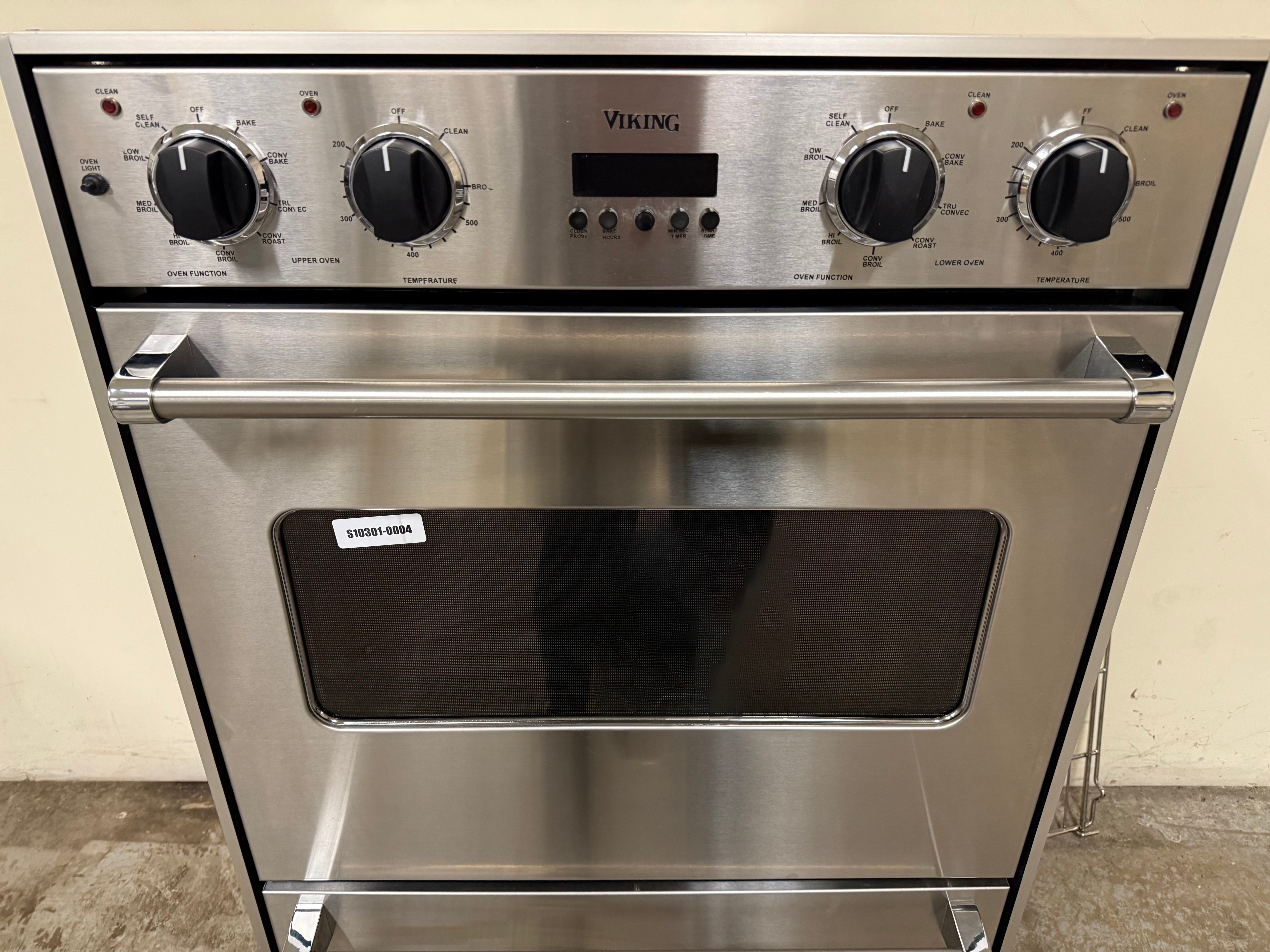 Viking VEDO530SS 30" Stainless Steel Electric Double Wall Oven