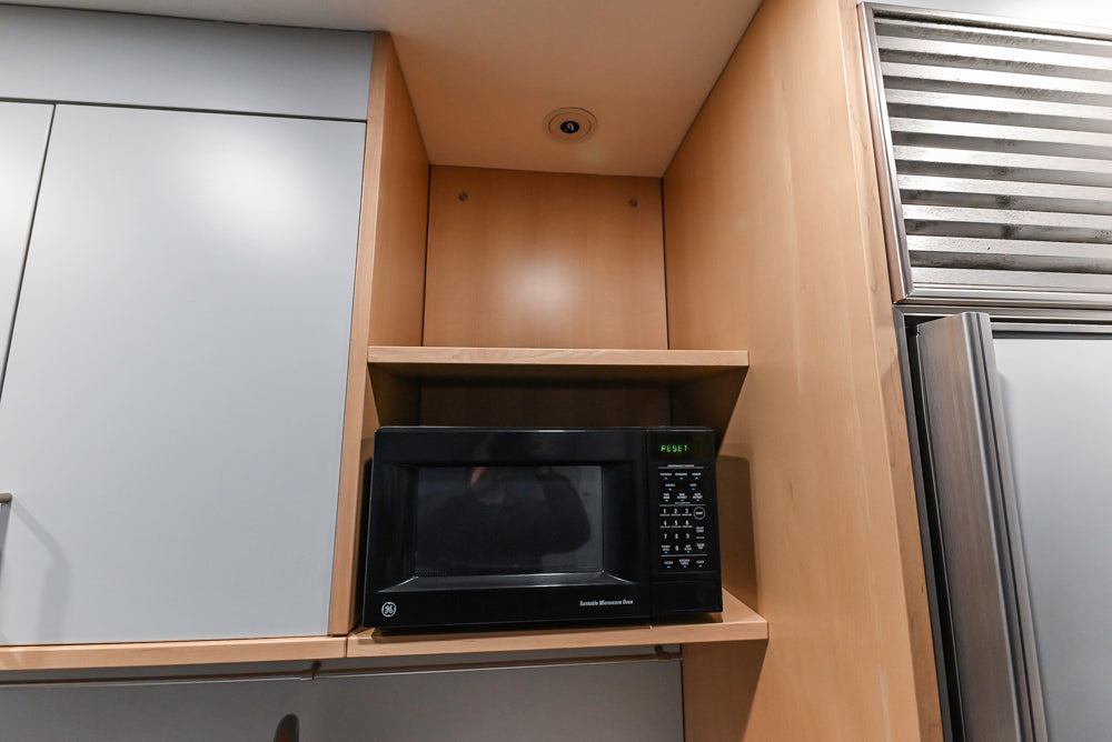 Bulthaup Matte Grey Modern Kitchenette with Miele Appliances