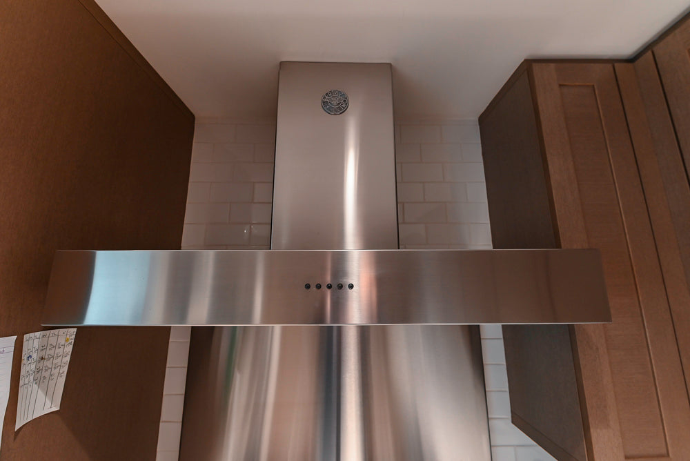 Stevali Brown Oak Transitional Kitchen with Stone Countertops and Luxe Appliances