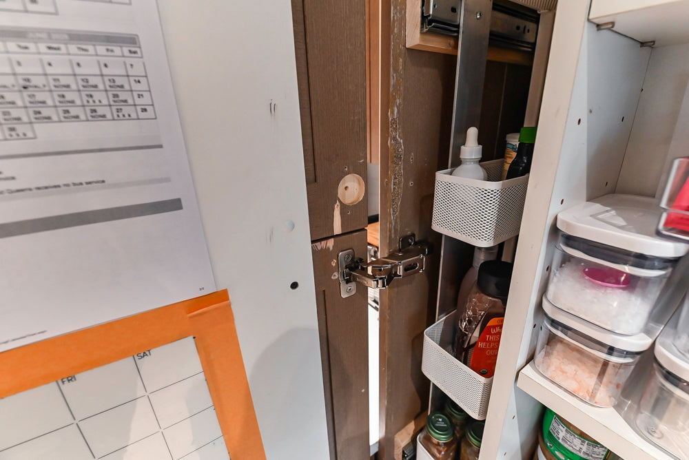 Stevali Brown Oak Transitional Kitchen with Stone Countertops and Luxe Appliances