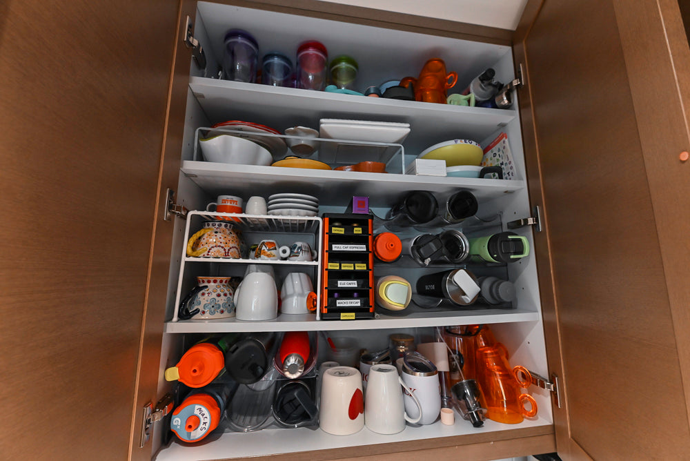 Stevali Brown Oak Transitional Kitchen with Stone Countertops and Luxe Appliances