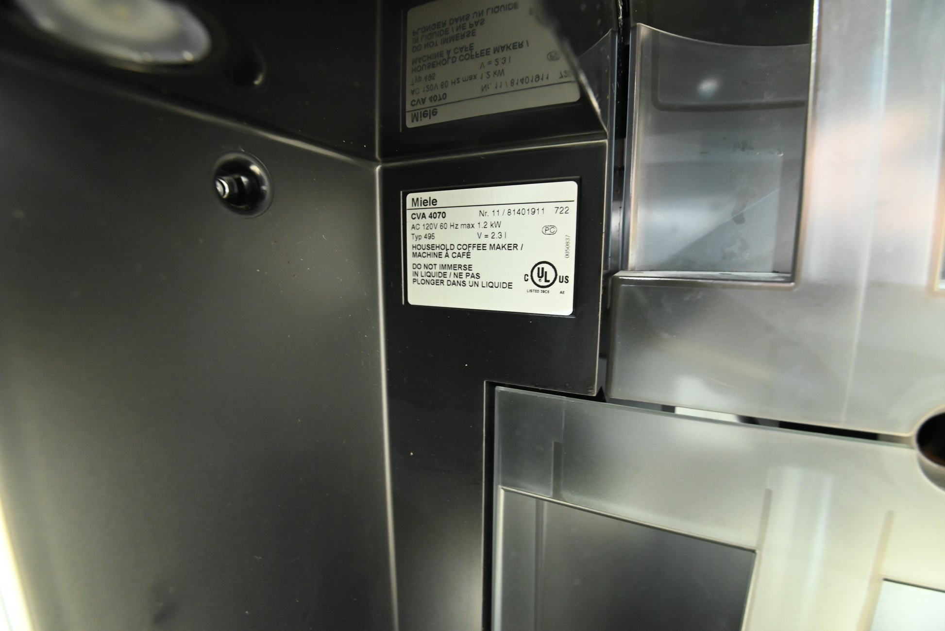 Miele CVA 4070 24" Stainless Steel Coffee System