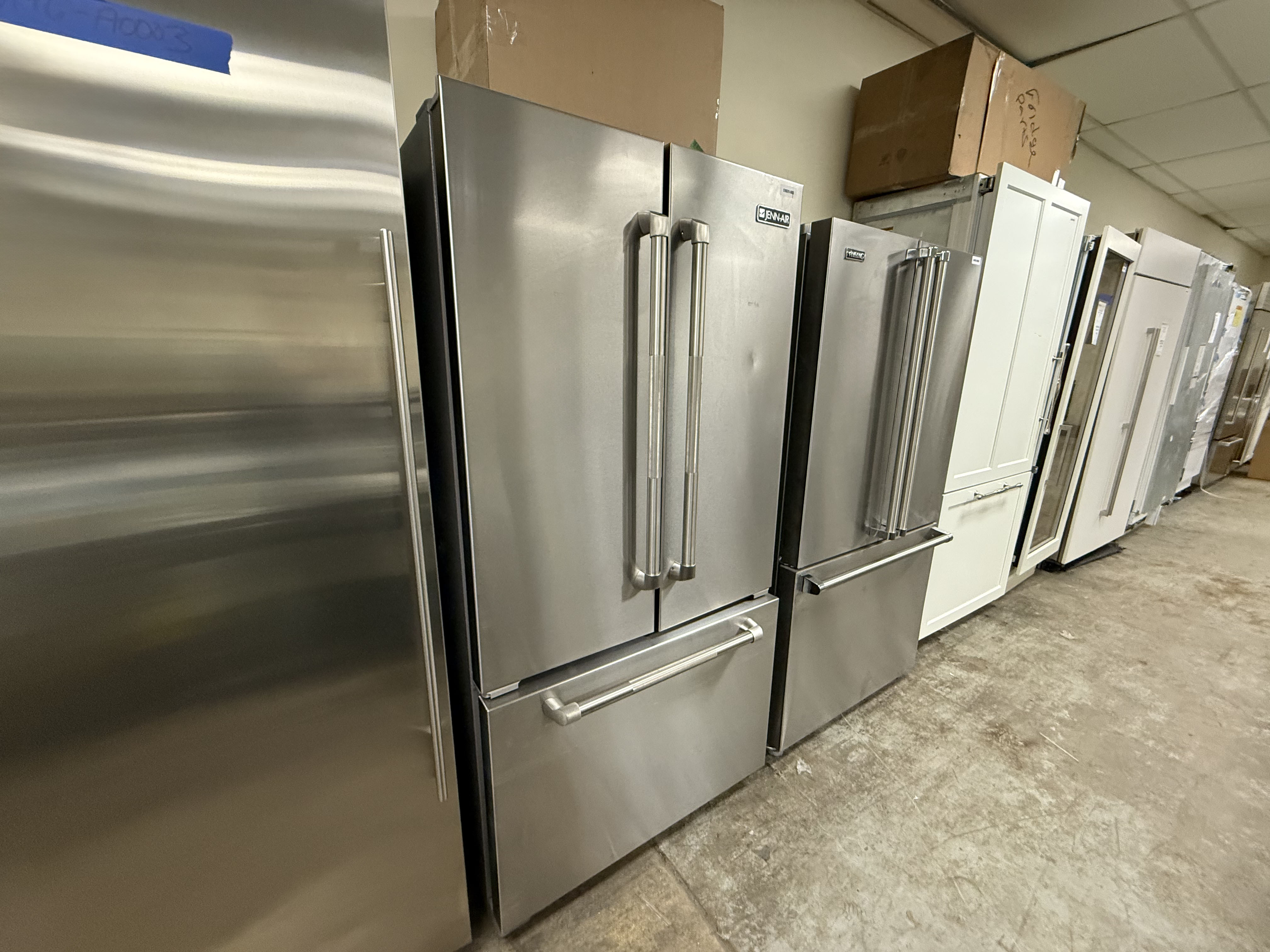 JennAir JFC2290REP 36" Stainless Steel Counter Depth French Door Refrigerator, Pre-Owned