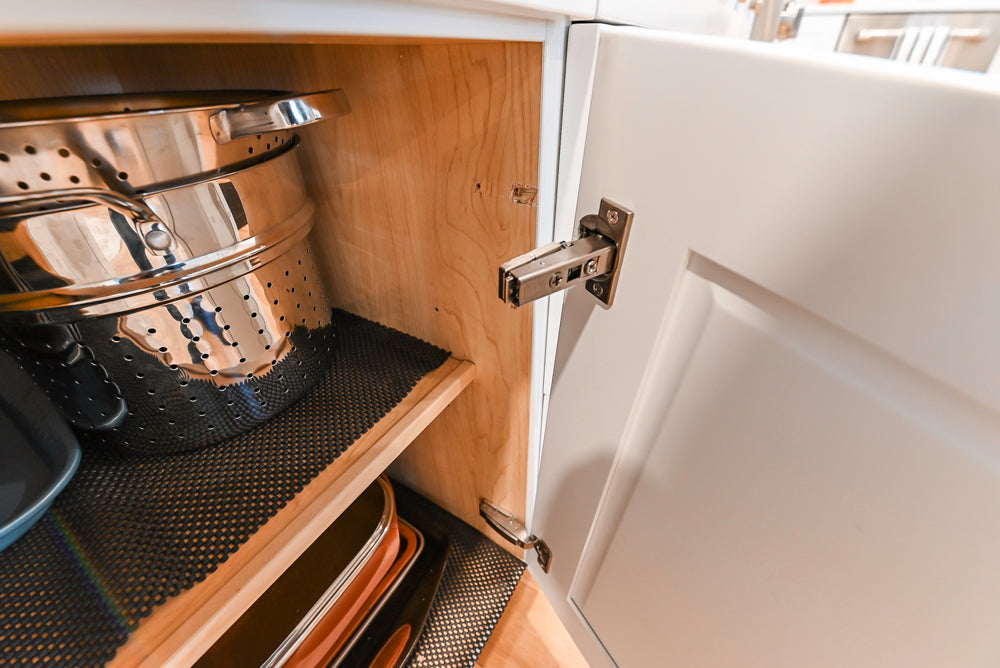 St. Martin Transitional White Kitchen with Island, White Quartz Countertops & JennAir Appliances
