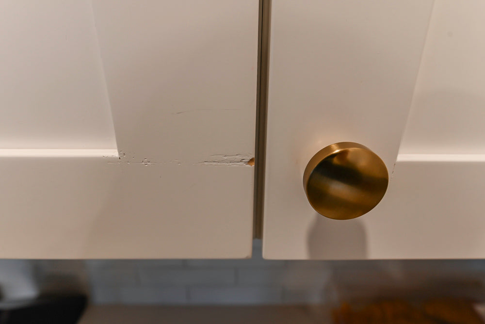 St. Martin Transitional White Kitchen with Island, White Quartz Countertops & JennAir Appliances