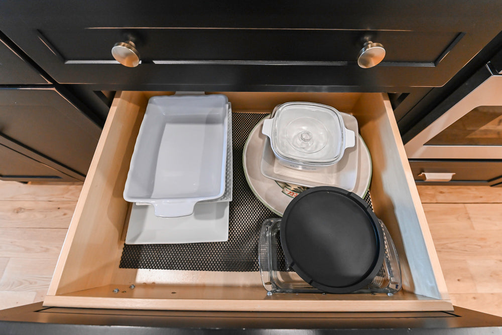 St. Martin Transitional White Kitchen with Island, White Quartz Countertops & JennAir Appliances