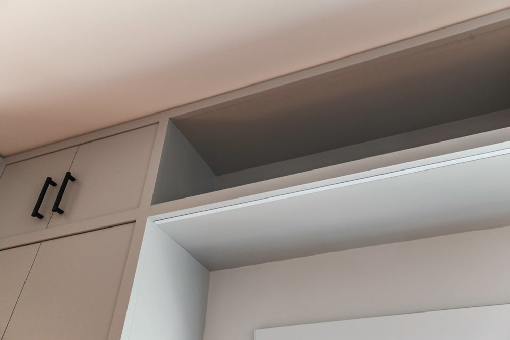 Custom Modern Two-Tone Kitchen with Marble Top Island and Sub-Zero & Wolf Appliances