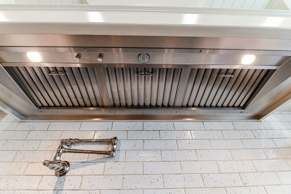 Ciuffo Cabinetry Transitional White Kitchen with Marble Countertops and Thermador Appliances