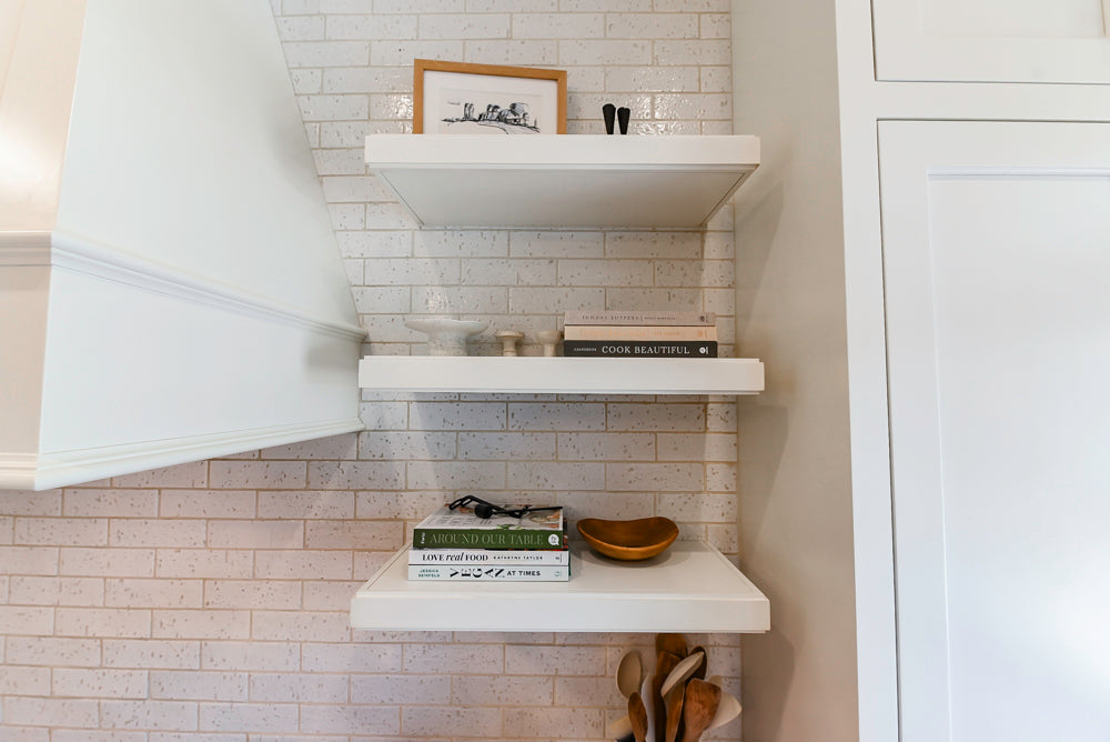 Ciuffo Cabinetry Transitional White Kitchen with Marble Countertops and Thermador Appliances
