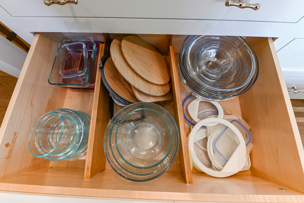 Ciuffo Cabinetry Transitional White Kitchen with Marble Countertops and Thermador Appliances