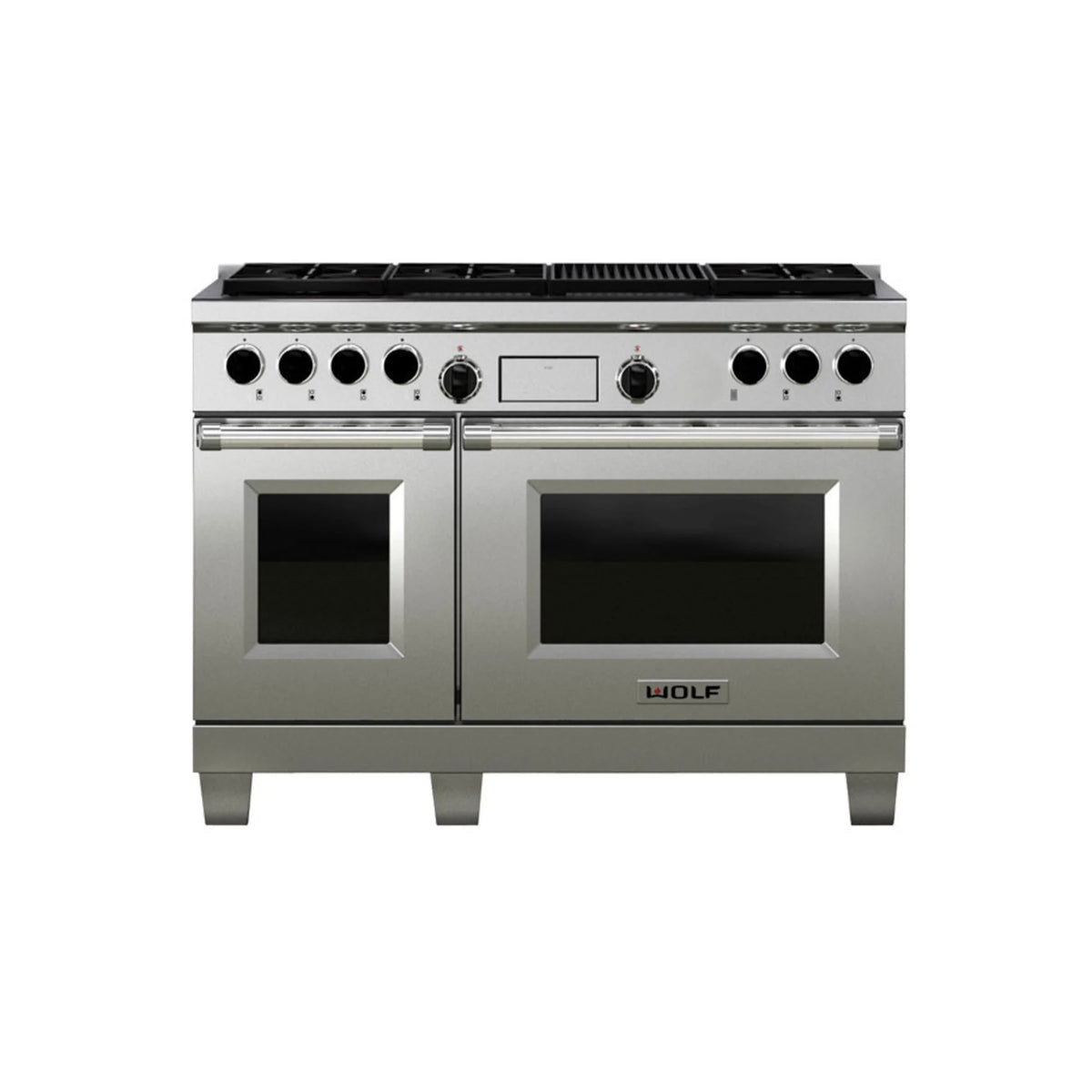 Wolf DF486C 48" Stainless Steel Dual Fuel Range