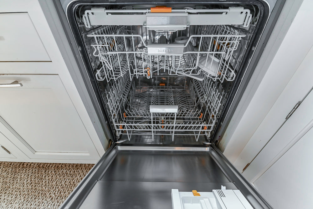 Plain & Fancy Transitional White Kitchen with Island, Countertops and Wolf & Sub-Zero Appliances