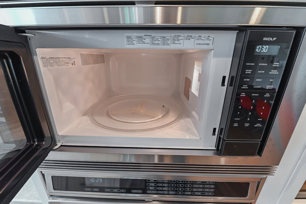 Plain & Fancy Transitional White Kitchen with Island, Countertops and Wolf & Sub-Zero Appliances