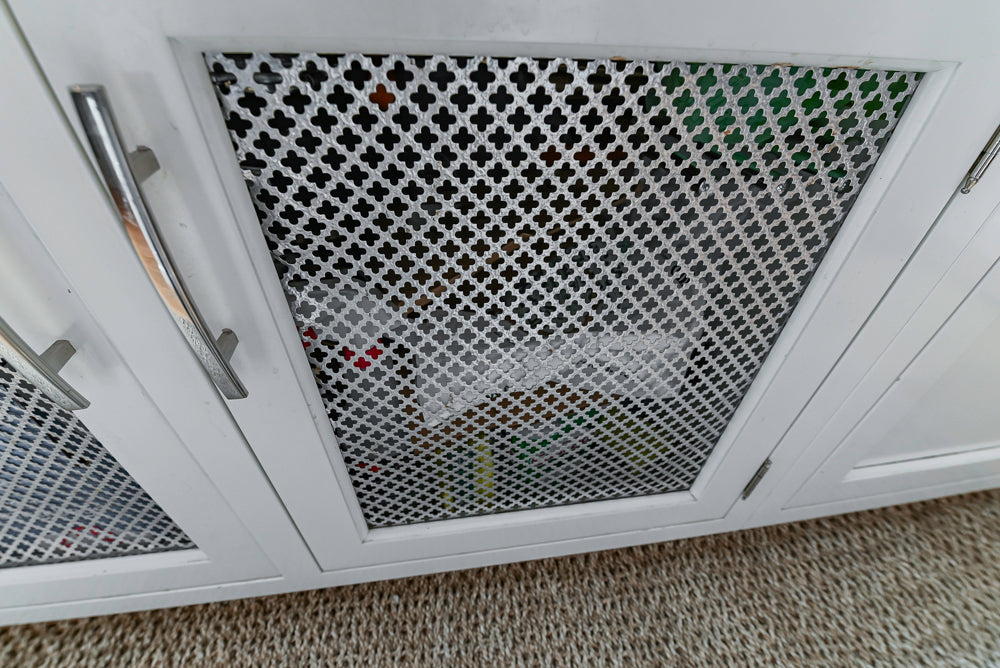 Plain & Fancy Transitional White Kitchen with Island, Countertops and Wolf & Sub-Zero Appliances