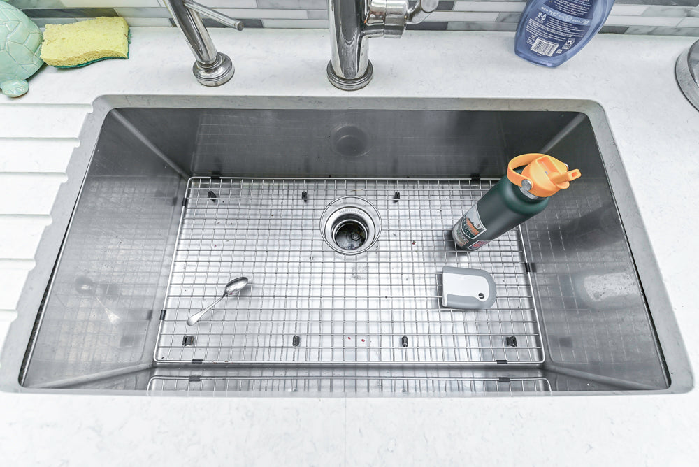 Plain & Fancy Transitional White Kitchen with Island, Countertops and Wolf & Sub-Zero Appliances