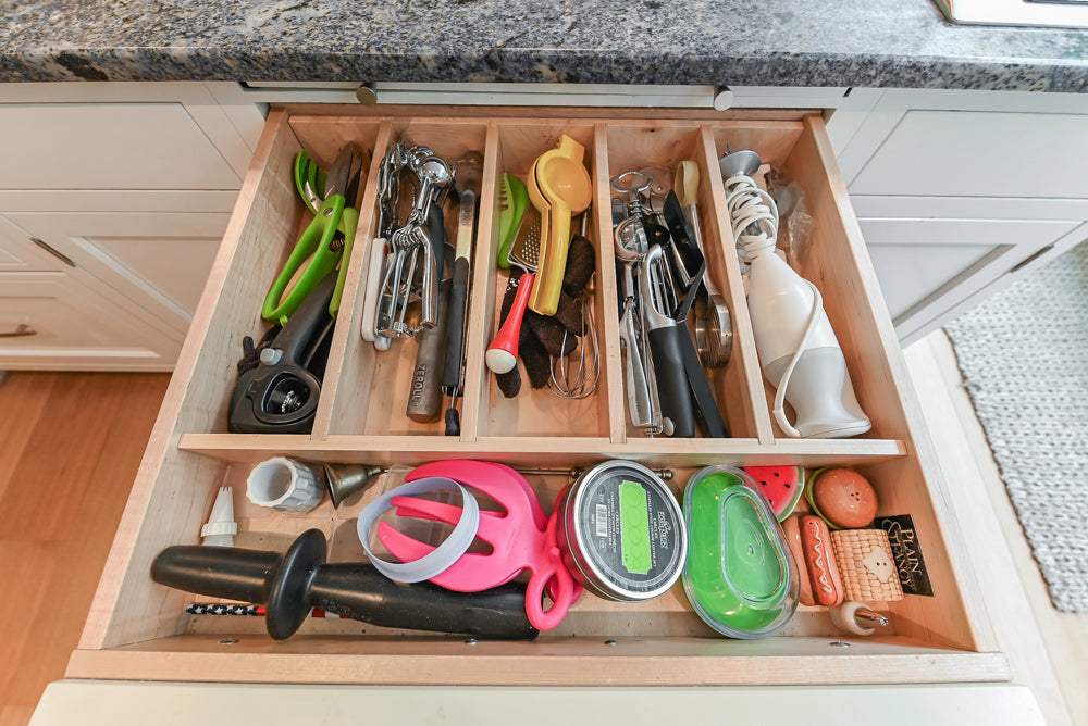 Plain & Fancy Transitional White Kitchen with Island, Countertops and Wolf & Sub-Zero Appliances