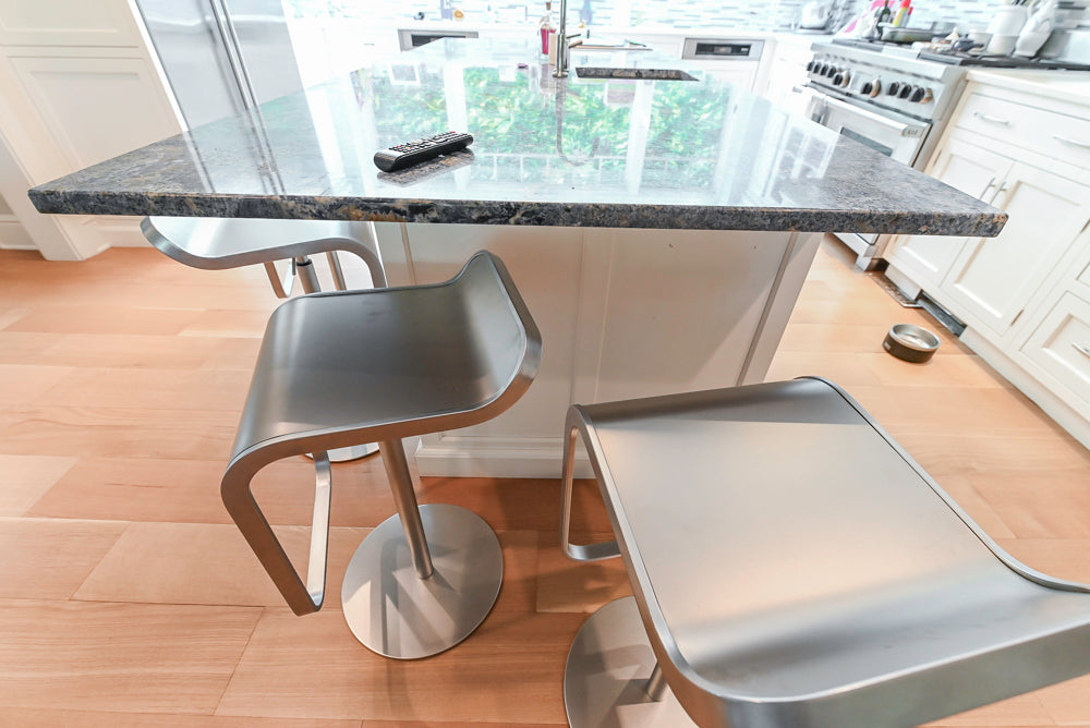 Plain & Fancy Transitional White Kitchen with Island, Countertops and Wolf & Sub-Zero Appliances
