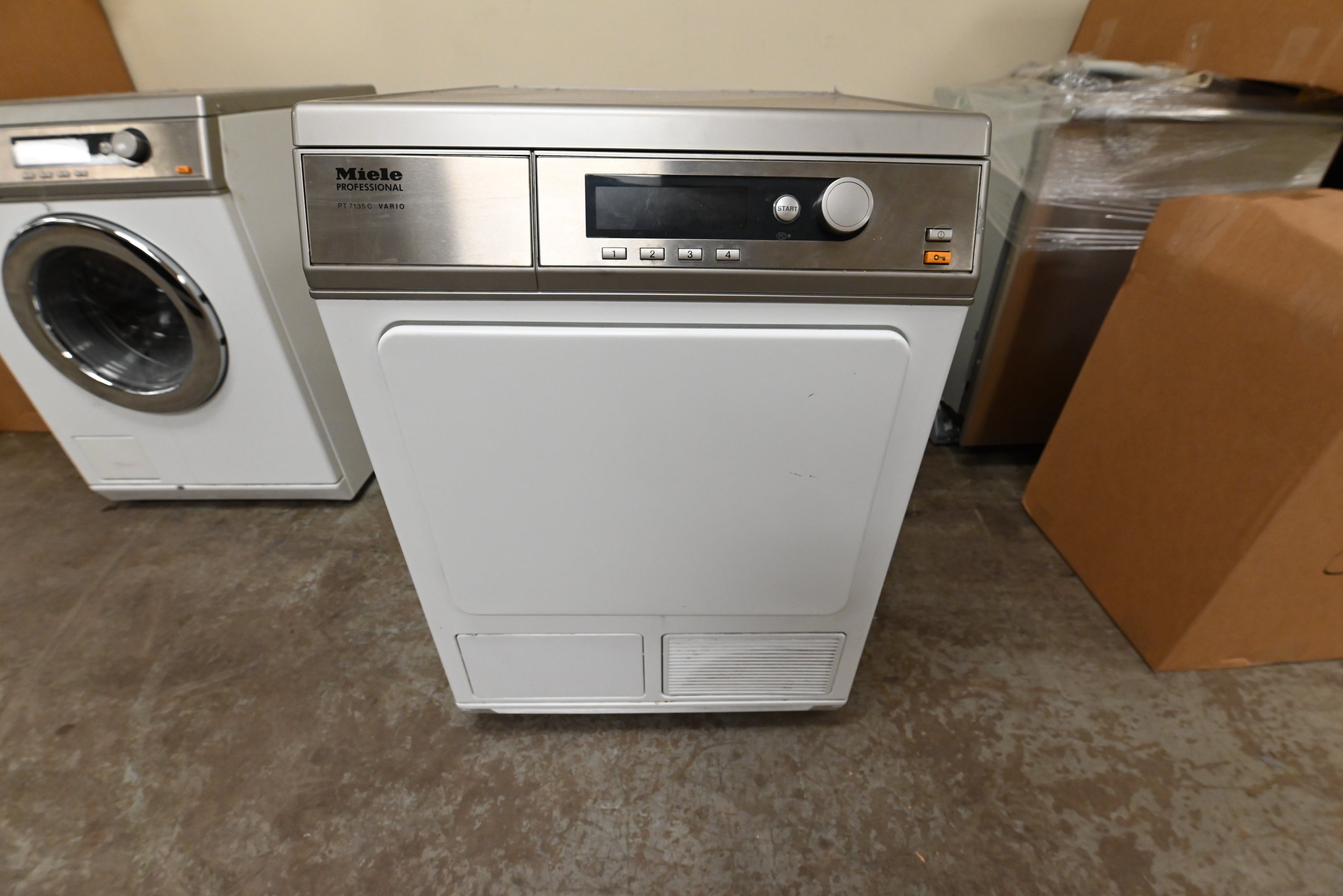 Miele PT7135C 24" White Electric Condenser Dryer