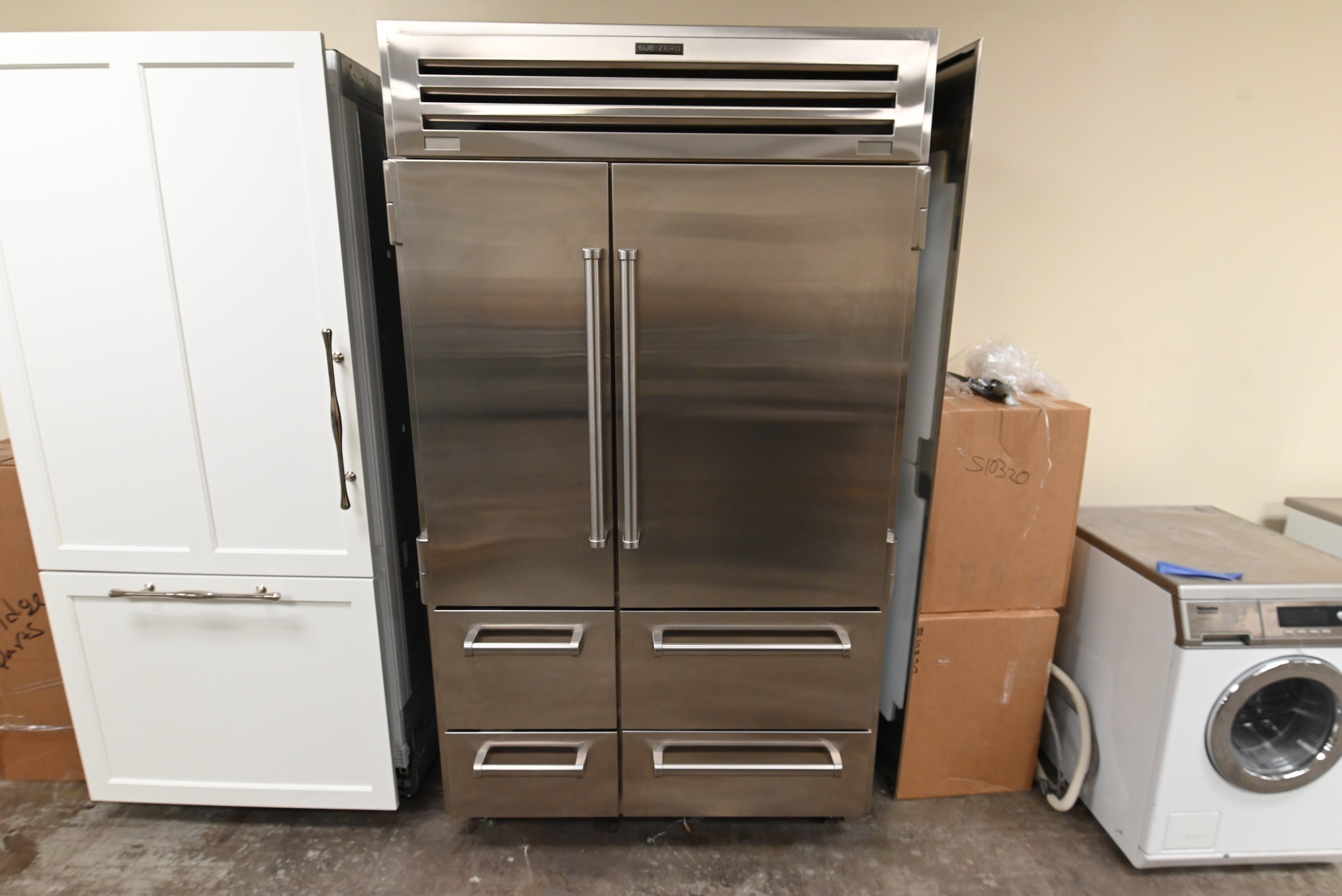 Sub-Zero 648PRO 48" Stainless Steel Side by Side Refrigerator