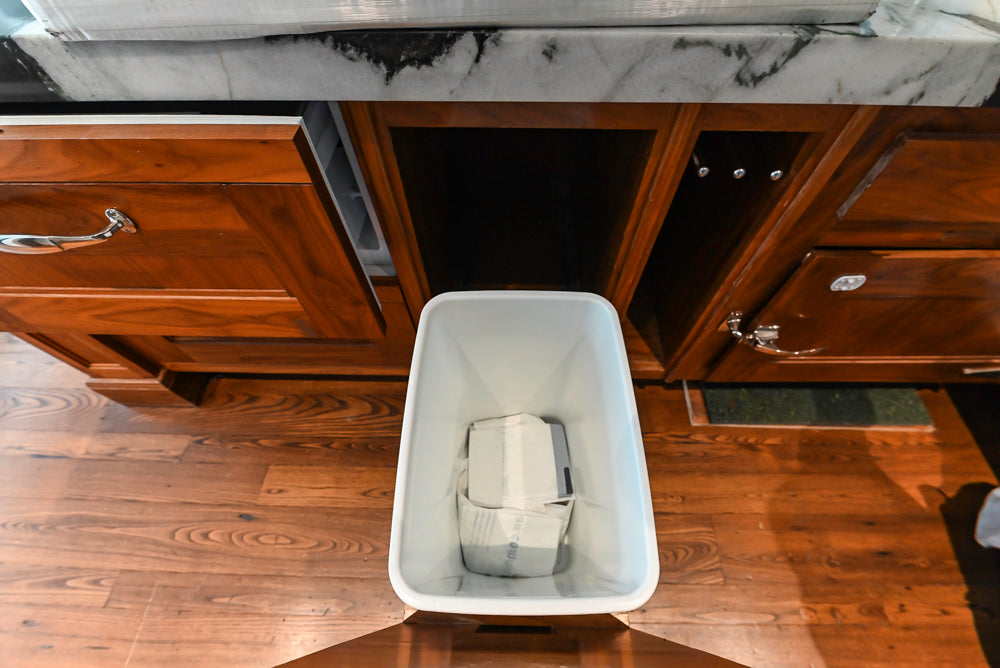 Christopher Peacock Transitional White Kitchen with Island and Miele Appliances