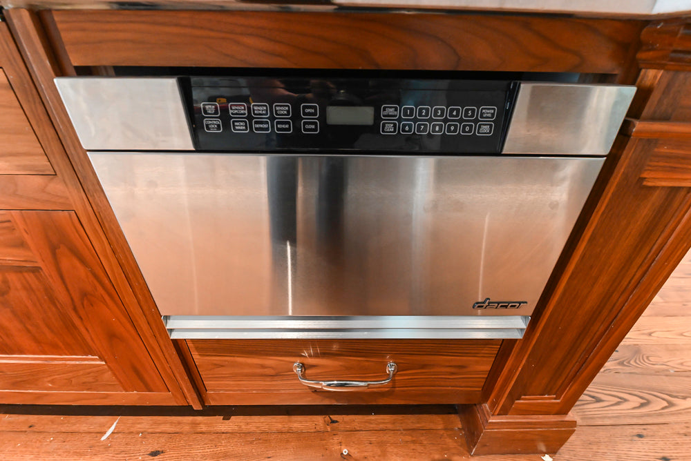 Christopher Peacock Transitional White Kitchen with Island and Miele Appliances