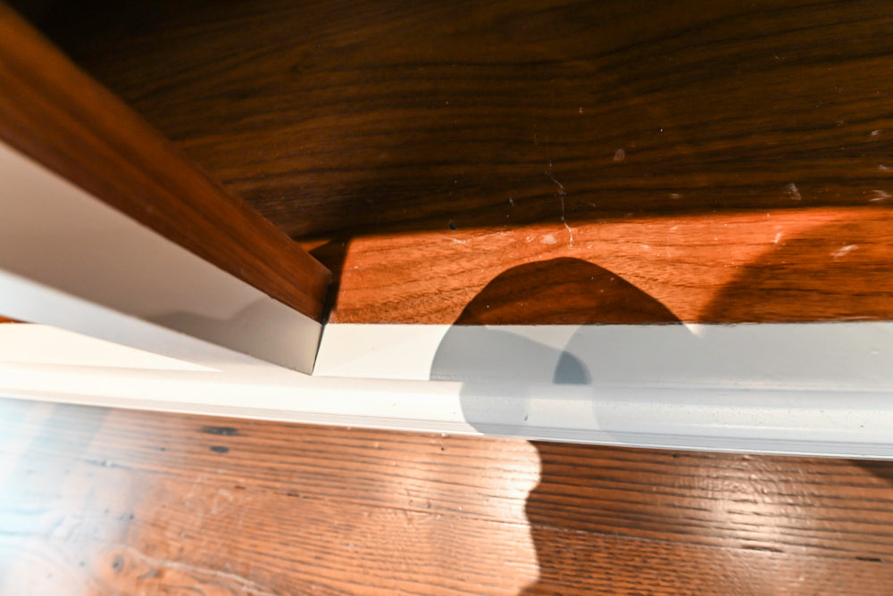 Christopher Peacock Transitional White Kitchen with Island and Miele Appliances